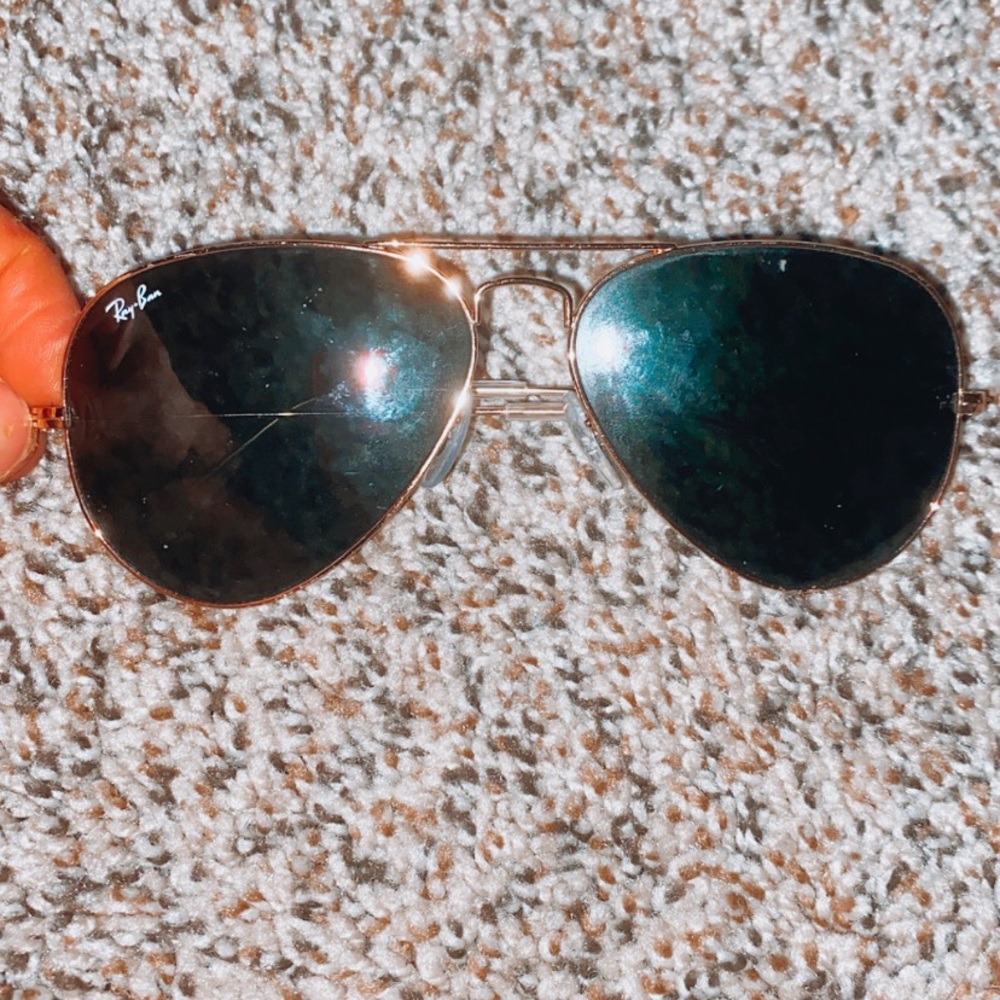 Authentic Aviator Ray Ban Sunglasses